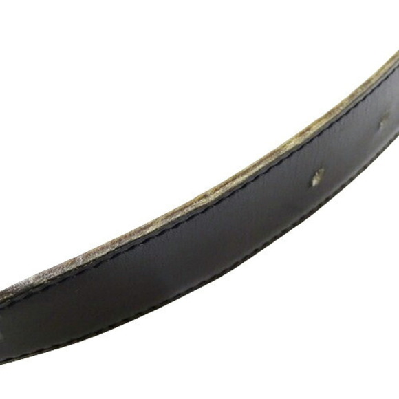 HERMES Black Horsebit Belt - Picture 11 of 12